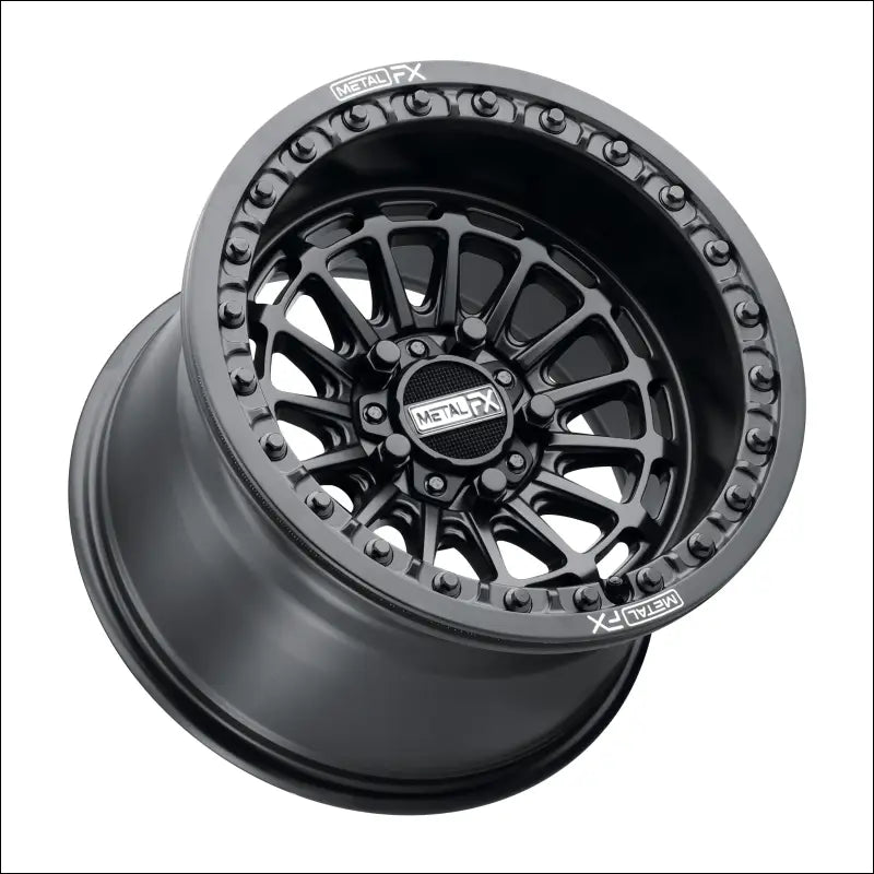 Delta R Beadlock | Satin Black - 15x10 | +0mm/5 + 5 | 5x4.5 | 78321 (Polaris 5-Lug / Segway Super Villain)
