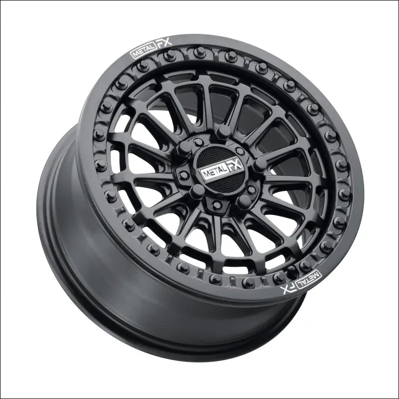 Delta R Beadlock | Satin Black - 15x7 | +38mm/5 + 2 | 5x4.5 | 78320 (Polaris 5-Lug / Segway Super Villain)