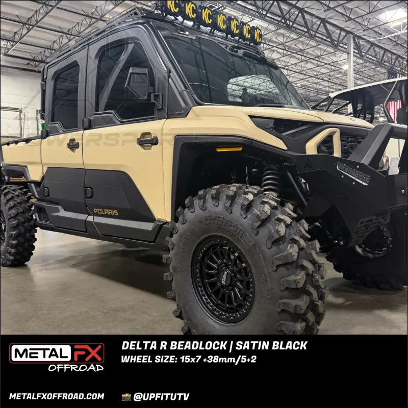 Delta R Beadlock | Satin Black