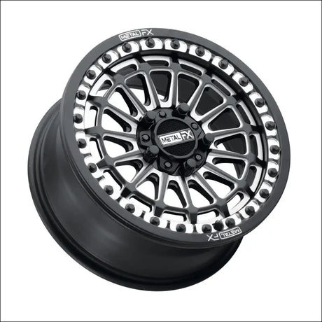 Delta R Beadlock | Satin Black Contrast Cut - 15x7 | +38mm/5 + 2 | 5x4.5 | 78322 (Polaris 5-Lug / Segway Super Villain)