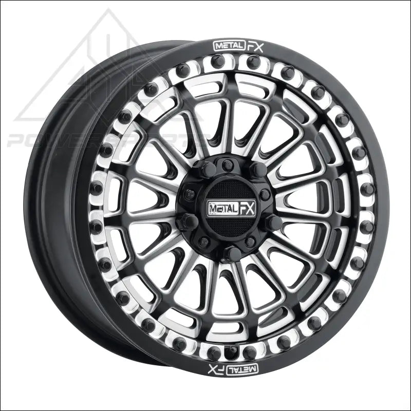 Delta R Beadlock | Satin Black Contrast Cut