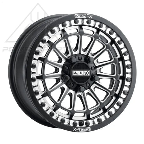 Delta R Beadlock | Satin Black Contrast Cut