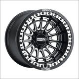 Delta R Beadlock | Satin Black Contrast Cut