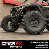 Delta R Beadlock | Satin Black - Wheels