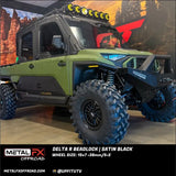 Delta R Beadlock | Satin Black - Wheels