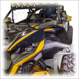 DRT Can-Am 2024 + Maverick R Front Fender Kit