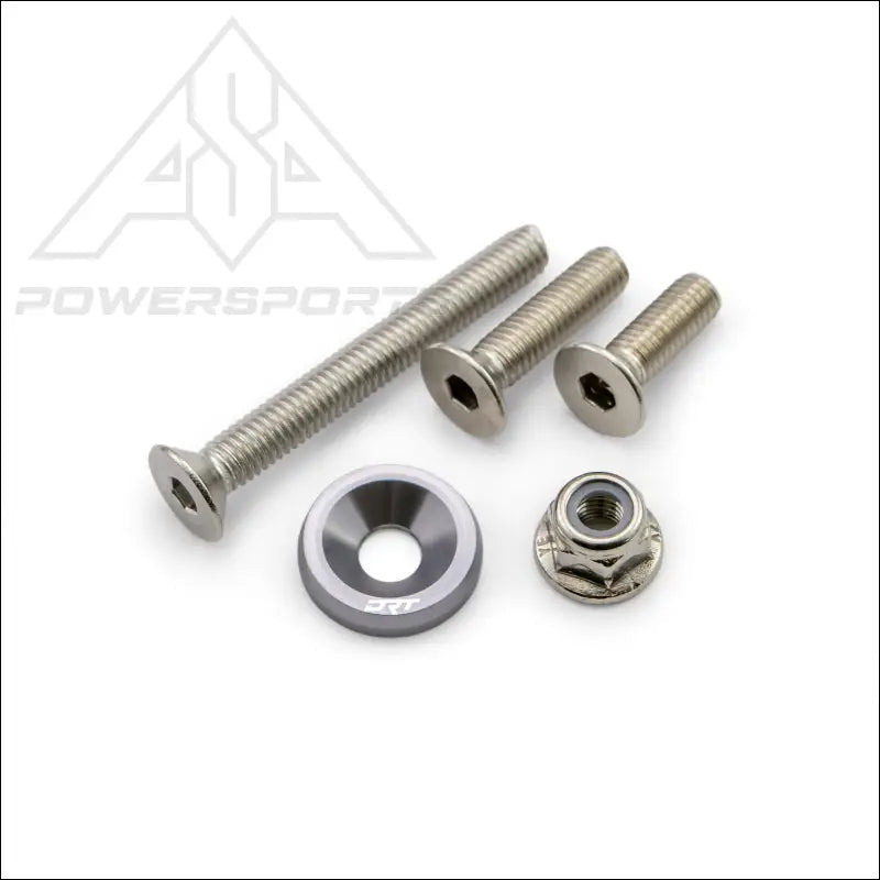 DRT Fender/Rock Washer & Hardware Dress Up Kit - Raw Aluminum