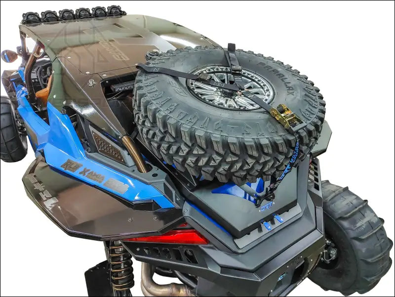DRT RZR Pro R / Turbo / XP 2022 + Oversize Tire Carrier Mount Accessory
