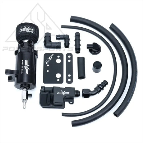EVP Air/Oil Separator Catch Can Kit for Polaris RZR Turbo R Pro XP & Turbo/S - Intake
