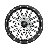 MSA M37 Brute Beadlock - Gloss Black Machined