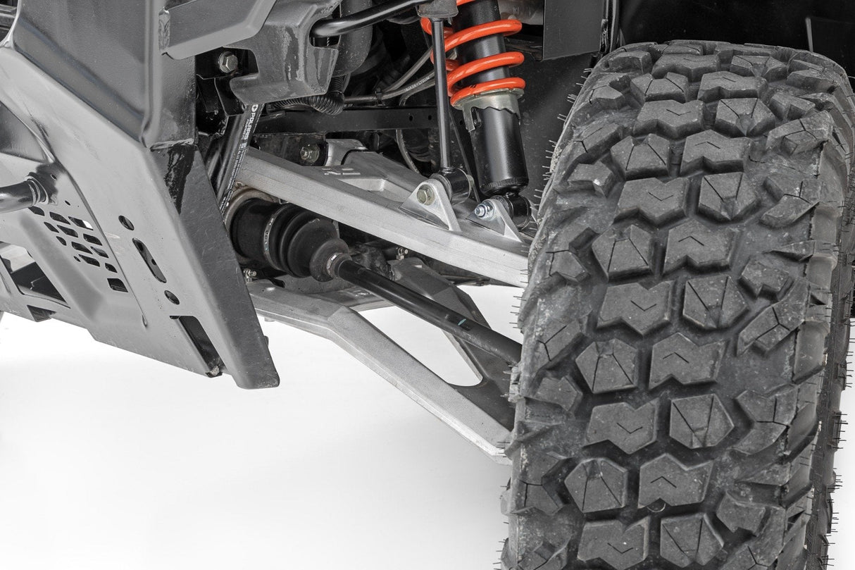 Rough Country 93155 Aluminum Control Arms | High Clearance w/ 2" Forward Offset | Polaris Ranger 1000XP