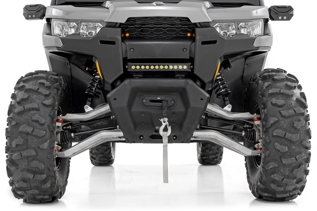 Rough Country 97041 Aluminum Control Arms | High Clearance w/ 2" Forward Offset | Can-Am Defender HD 5/8/9/10