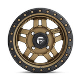 Fuel D583 Anza 4+3 Matte Non-Beadlock Bronze Black Bead Ring