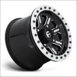 Fuel D910 Hardline Beadlock Wheel Gloss Black Milled - 15x7 / 4x156 / + 25mm - Wheels