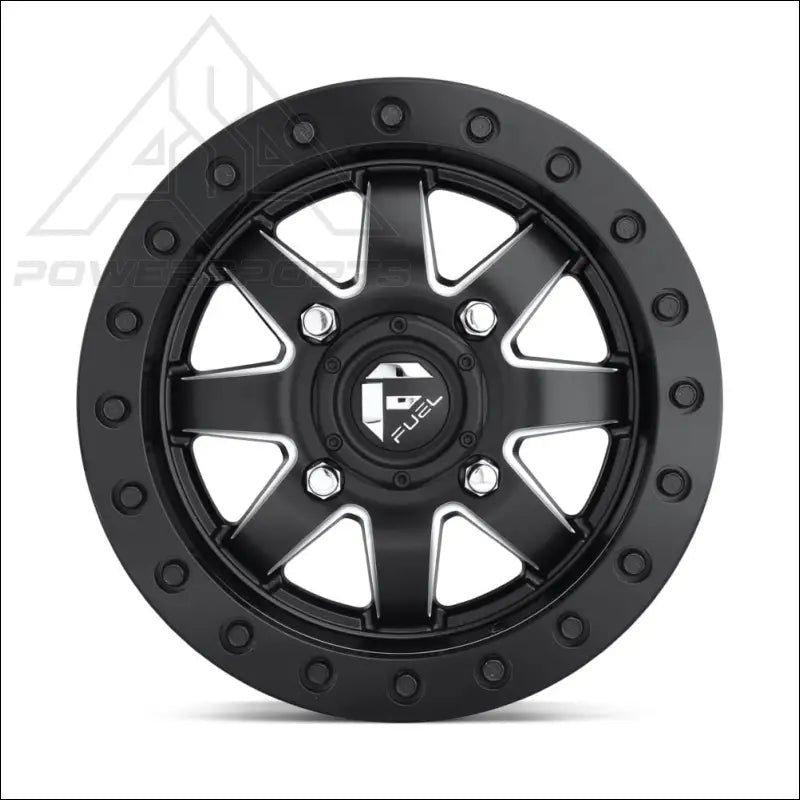 Fuel D938 Maverick Beadlock Matte Black Milled - 15x7 / 4x137 / + 13mm - Wheels