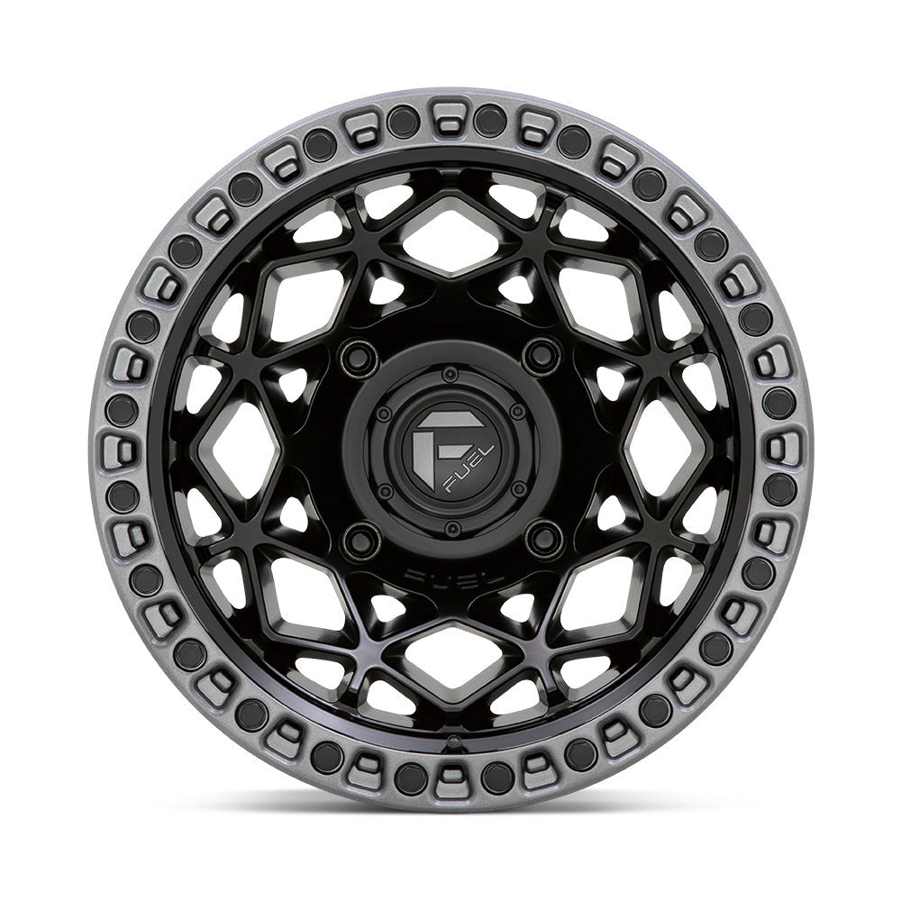 Fuel D783 Unit UTV Non-Beadlock Matte Black w/Gunmetal Ring
