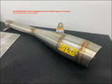 Gen 1 2007-2012 CanAm Renegade 500-800cc Megaphone Slip On - Raw Stainless / None - Exhaust