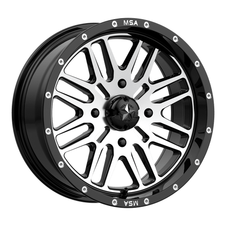MSA M38 Brute - Gloss Black Machined