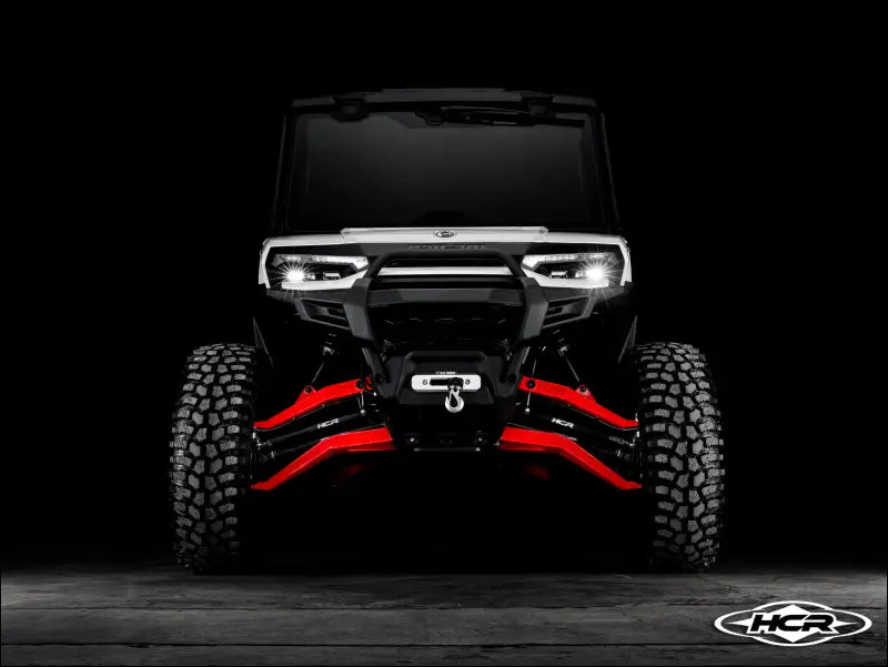 HCR Racing Mid-Travel Suspension Kit for the Can-Am Defender HD11 - RAW / Keller Ball Joints / Smart-Lok - Long Travel