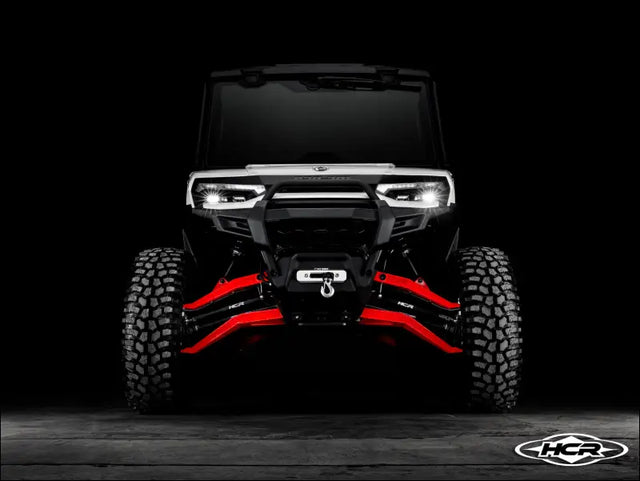 HCR Racing Mid-Travel Suspension Kit for the Can-Am Defender HD11 - RAW / Keller Ball Joints / Smart-Lok - Long Travel