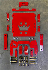 HD11 DEFENDER FRAME BRACE KIT - BLACK / COMPLETE - ATV Parts