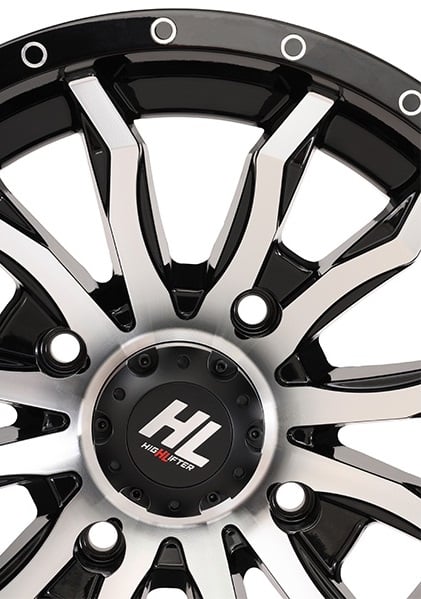 High Lifter HL21 Wheel - Gloss Black-Mach
