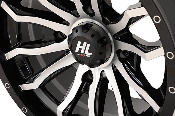 High Lifter HL21 Wheel - Gloss Black-Mach