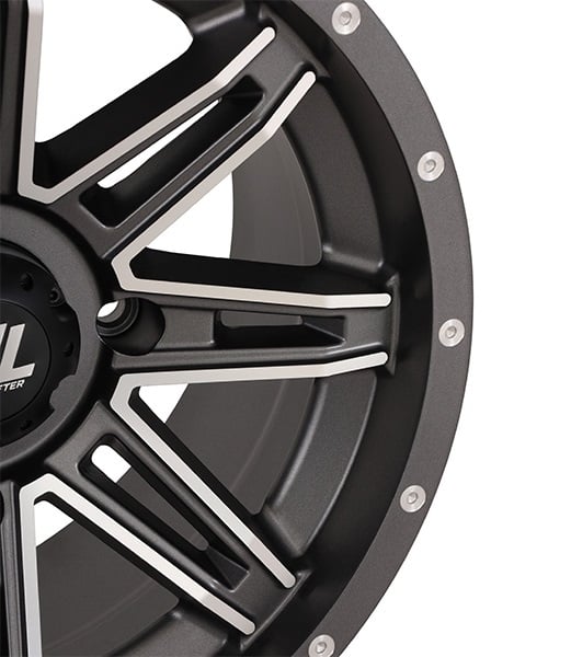 High Lifter HL22 Wheel - Gun Metal Grey-Mach