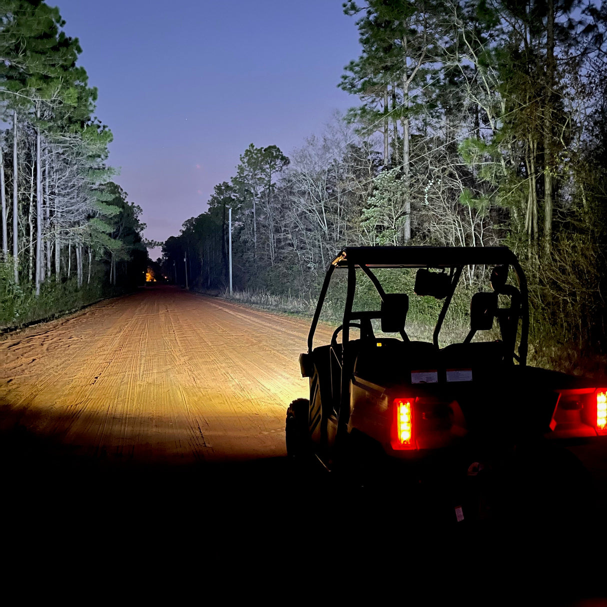 Dual Wide 8" LED Headlights for Honda Pioneer 520
