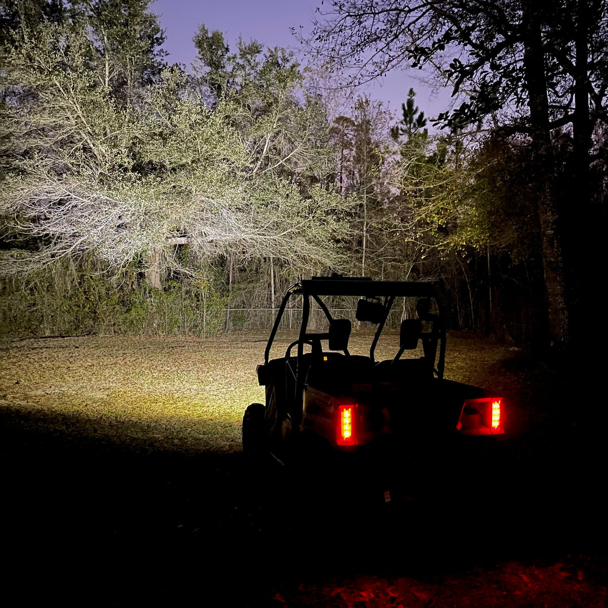 Dual Wide 8" LED Headlights for Honda Pioneer 500