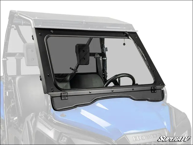 Honda Pioneer 520 Glass Windshield - Driver & Passenger Side Wipers - Front Windshields