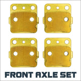 Honda Rancher/Foreman TRX420/TRX500/TRX520 2009-2026 Brass Brake Pad Set - Front Axle - Brakes