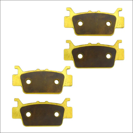 Honda Rincon TRX680/Rubicon 700 2008-2026 Brass Brake Pad Set - Front Axle - Vehicle Parts & Accessories