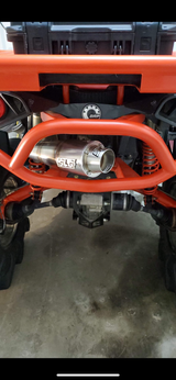 2016-2024 Gen 2 CanAm Renegade XMR 570-650-850-1000cc Sniper Performance Series Slip On 45 Degree Exit