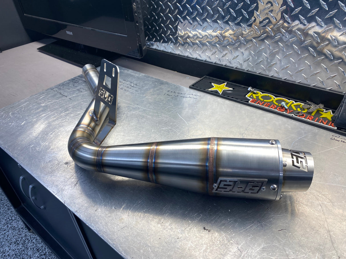 2016-2024 Gen 2 CanAm Renegade XMR 570-650-850-1000cc Sniper Performance Series Slip On 45 Degree Exit