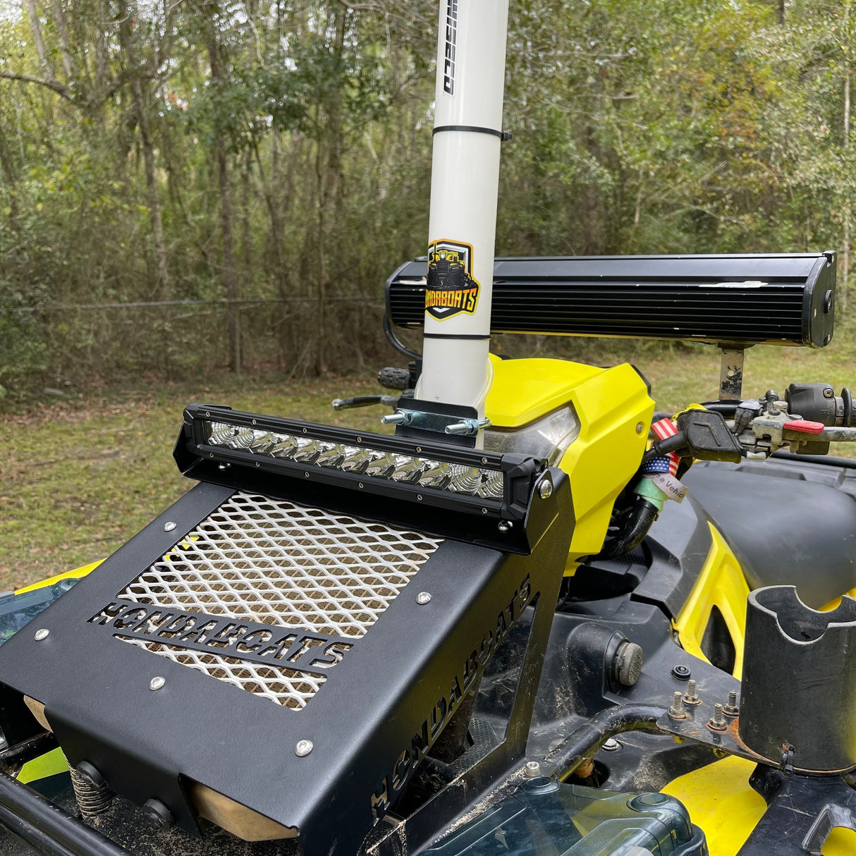 12" Light Bar Kit for 2007+ Honda Rancher, Foreman, Rubicon