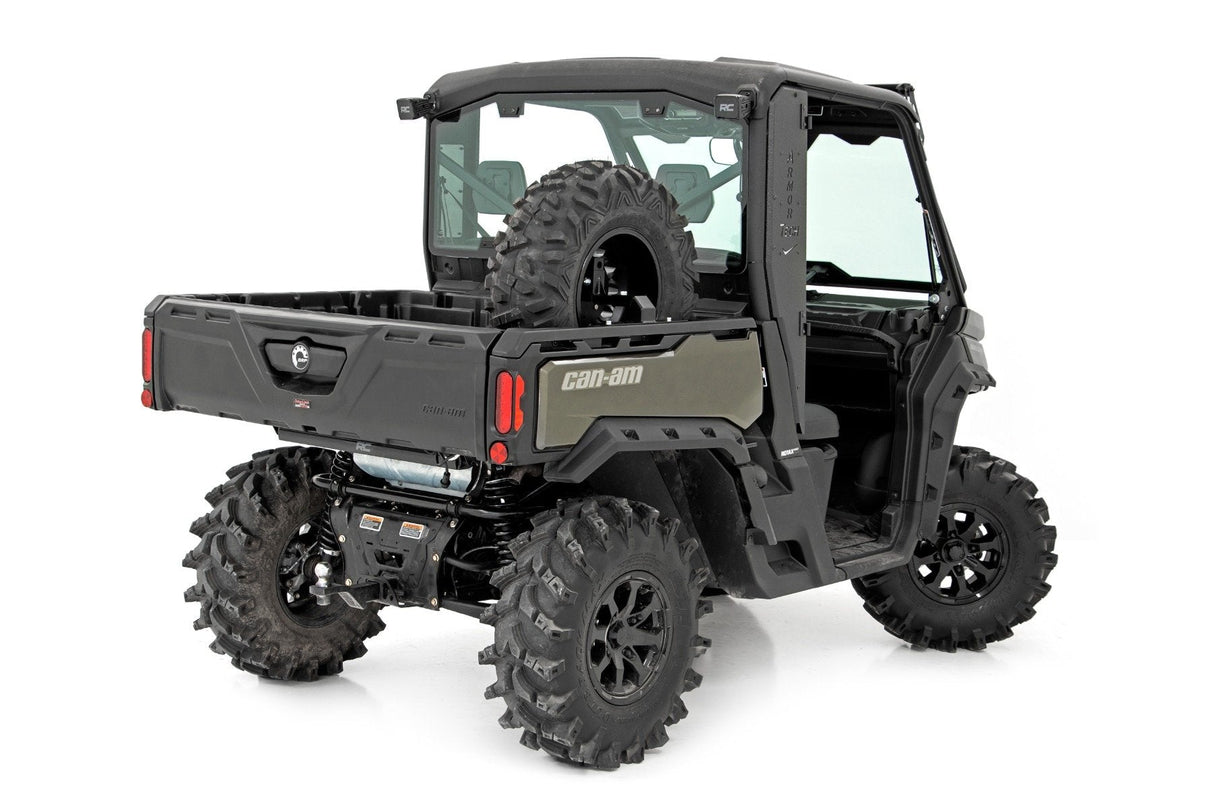 Rough Country 93089 Spare Tire Carrier | Bed Side Mount | Multiple Makes & Models (Can-Am/Polaris)