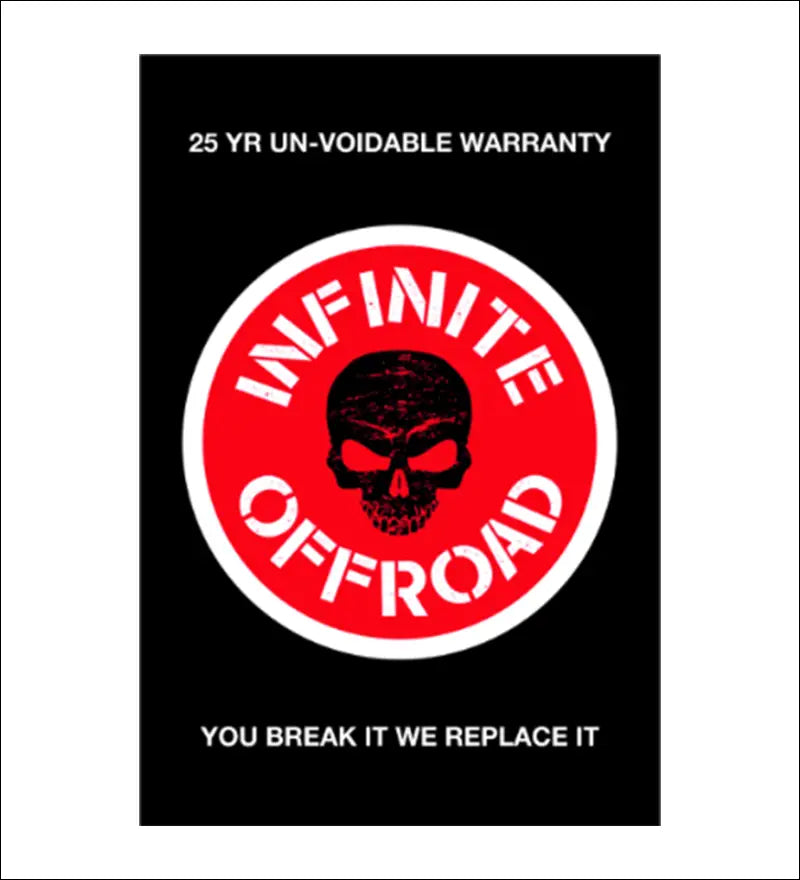 Infinite Offroad | INFINITE OFFROAD 3 X 2 BANNER - VERTICAL