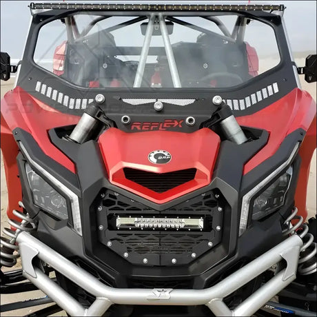 Infinite Offroad | Can-Am Maverick X3 Grille w/ 102w Light Bar - LIGHTS