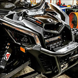 Infinite Offroad | Can-Am Maverick X3 Grille w/ 102w Light Bar - Yes include wiring kit - LIGHTS