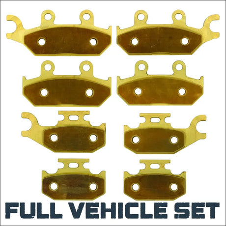 Can-Am Maverick MAX/XDS/XMR 2013-2018 Brass Brake Pad Set - Full Vehicle - Parts & Accessories