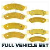 Can-Am Maverick R/R MAX 2024-2025 Front & Rear Brass Brake Pad Set - Brakes