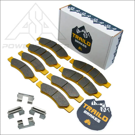 Can-Am Maverick R/R MAX 2024-2026 Front & Rear Ceramic Brake Pad Set - Complete Vehicle - Parts Accessories