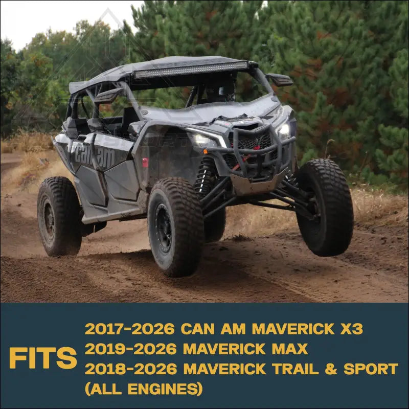 Can-Am Maverick X3/MAX/Sport/Trail 2017-2026 Front & Rear Brass Brake Pad Set - Vehicle Parts Accessories