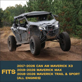 Can-Am Maverick X3/MAX/Sport/Trail 2017-2026 Front & Rear Brass Brake Pad Set - Vehicle Parts Accessories