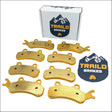 Can-Am Maverick X3/MAX/Sport/Trail 2017-2026 Front & Rear Brass Brake Pad Set - Complete Vehicle - Parts Accessories