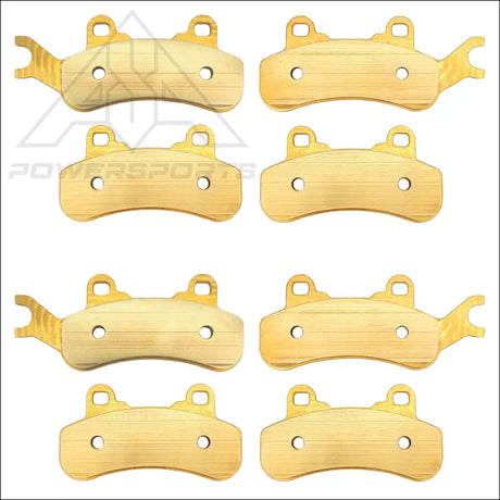 Can-Am Maverick X3/MAX/Sport/Trail 2017-2026 Front & Rear Brass Brake Pad Set - Vehicle Parts Accessories