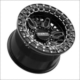 Mayhem 6R Beadlock | Gloss Black Contrast Cut - 15x10 | +0mm/5 + 5 | 6x5.5 | 98891 (Maverick R)
