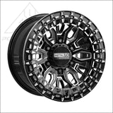 Mayhem 6R Beadlock | Gloss Black Contrast Cut