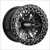 Mayhem 6R Beadlock | Gloss Black Contrast Cut
